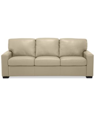Ennia 82" Leather Sofa