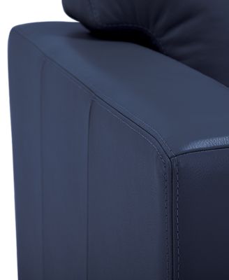 Ennia 82" Leather Sofa