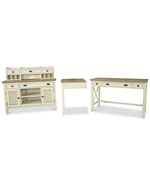 Furniture Brompton Ii Home Office 4 Pc Furniture Set Writing