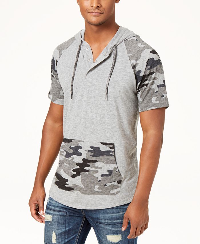 American Rag Men's Camo Colorblocked Hoodie, Created for Macy's Macy's