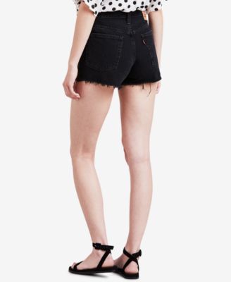 Women's 501 Button Fly High-Rise Denim Shorts