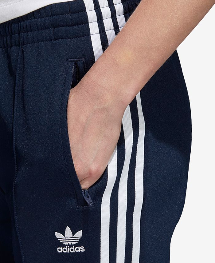 adidas adicolor Three-Stripe Track Pants - Macy's