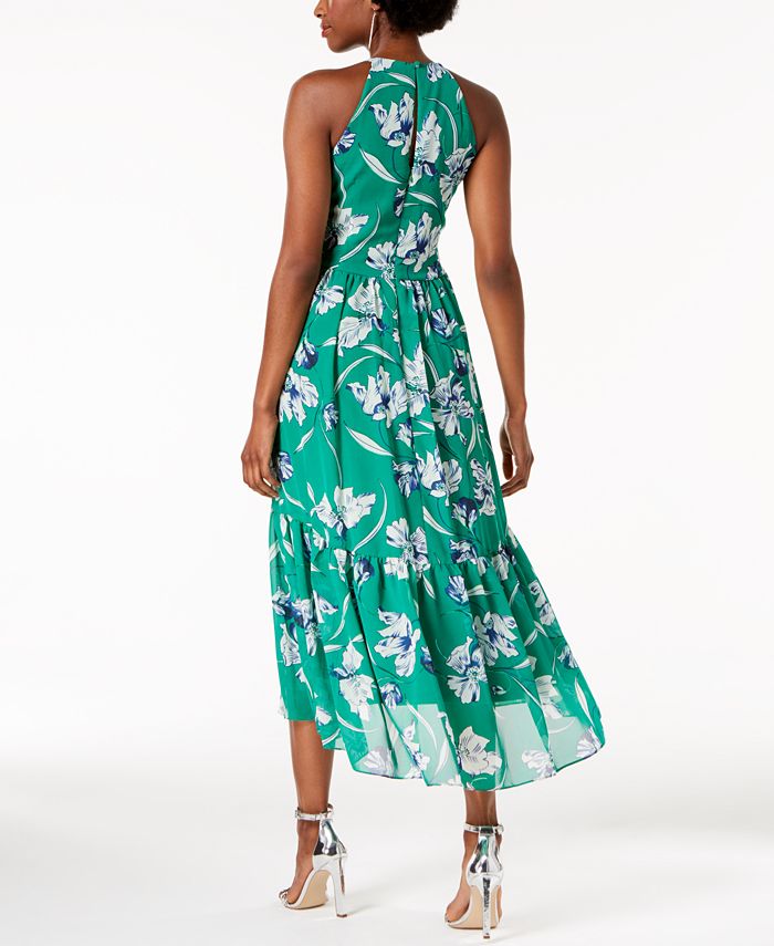 Jessica Howard Floral Tiered Maxi Dress - Macy's