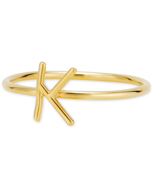 image of Sarah Chloe Amelia Initial Monogram Ring in 14k Gold