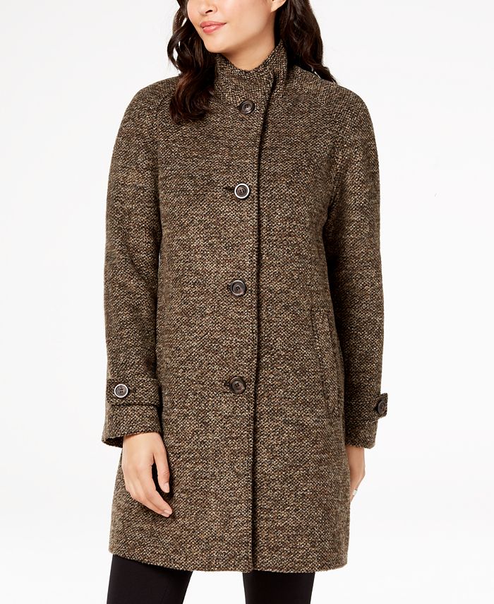 Jones New York Stand-Collar Coat & Reviews - Coats & Jackets - Women ...
