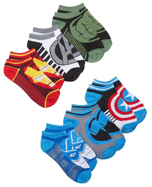 Marvel Avengers Athletic Low Cut Socks Little Boys Big Boys
