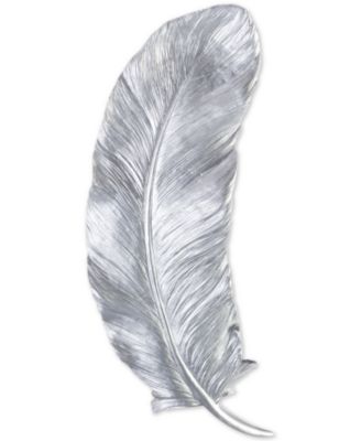 Zuo Pluma Small Wall Decor Silver - Macy's