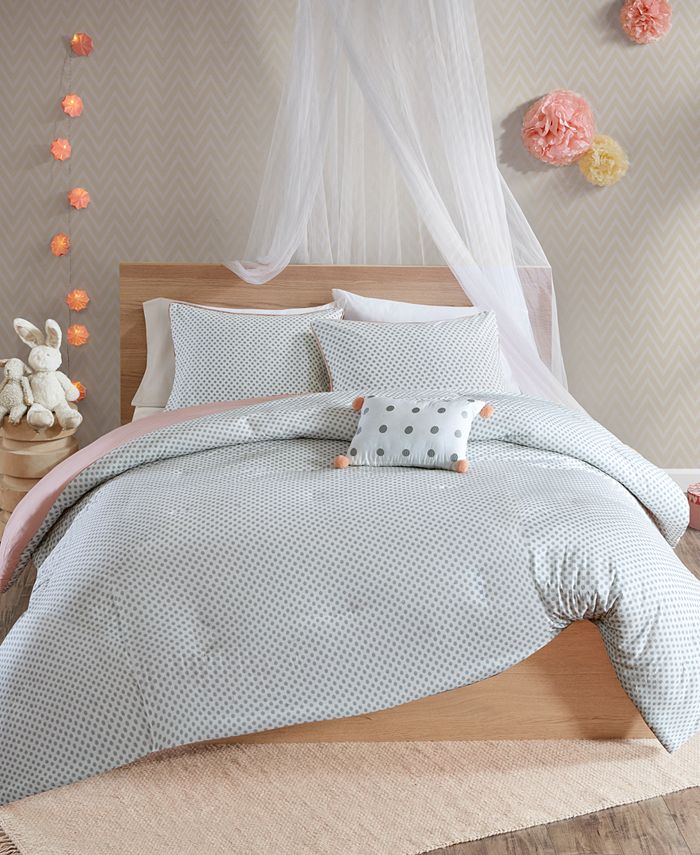 Urban Habitat CLOSEOUT! Aurora 4Pc. Twin/Twin XL Cotton Reversible