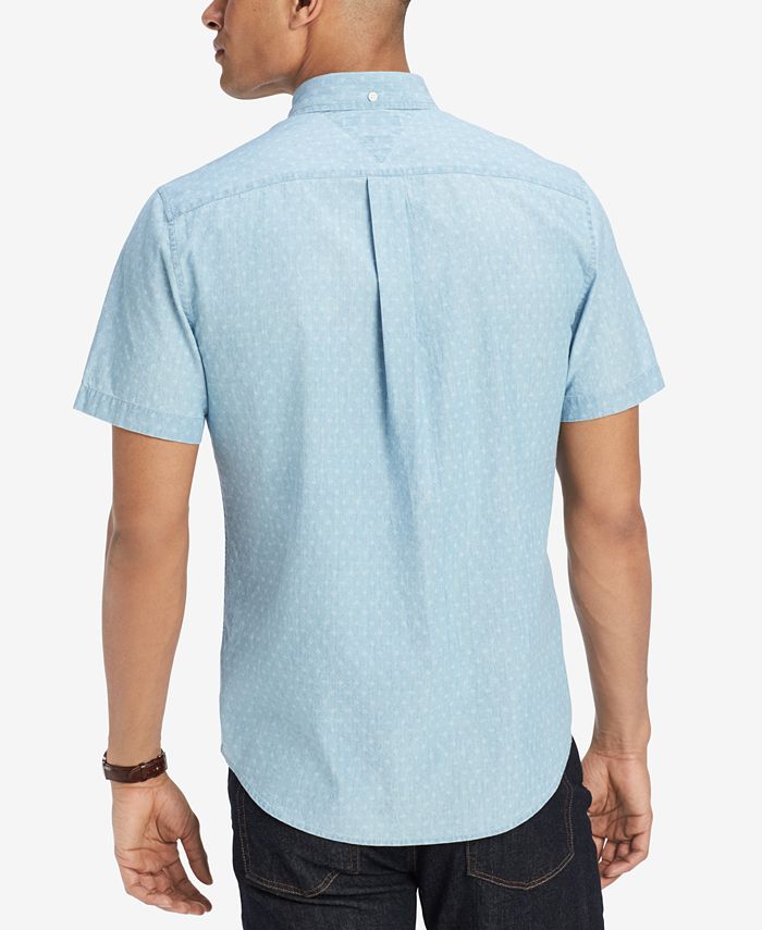Tommy Hilfiger Men's Russel Polka Dot Shirt, Created for Macy's - Macy's