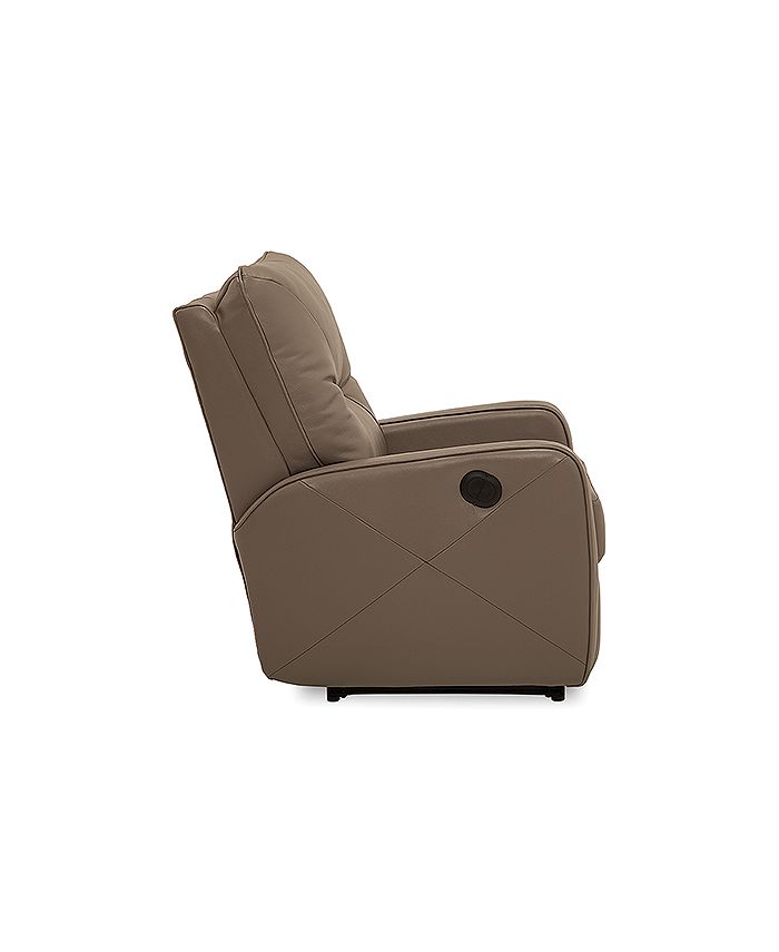 Furniture Finchley Leather Power Wallhugger Recliner Macy's