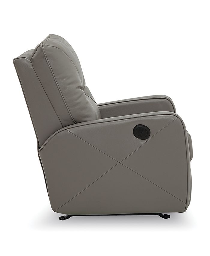 Furniture Finchley Leather Power Rocker Recliner & Reviews Furniture