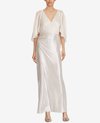 Lauren Ralph Lauren Georgette Gown & Reviews - Dresses - Women - Macy's