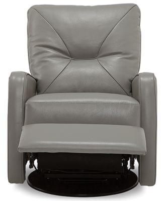 Finchley Leather Power Swivel Glider Recliner