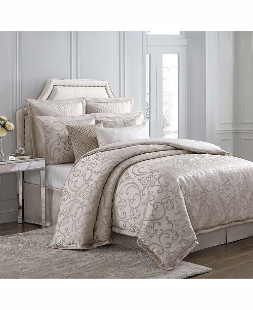 Charisma Avalon 4 Pc Jacquard Queen Duvet Cover Set Reviews