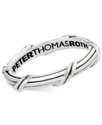 Peter Thomas Roth - Overlap Band in Sterling Silver
