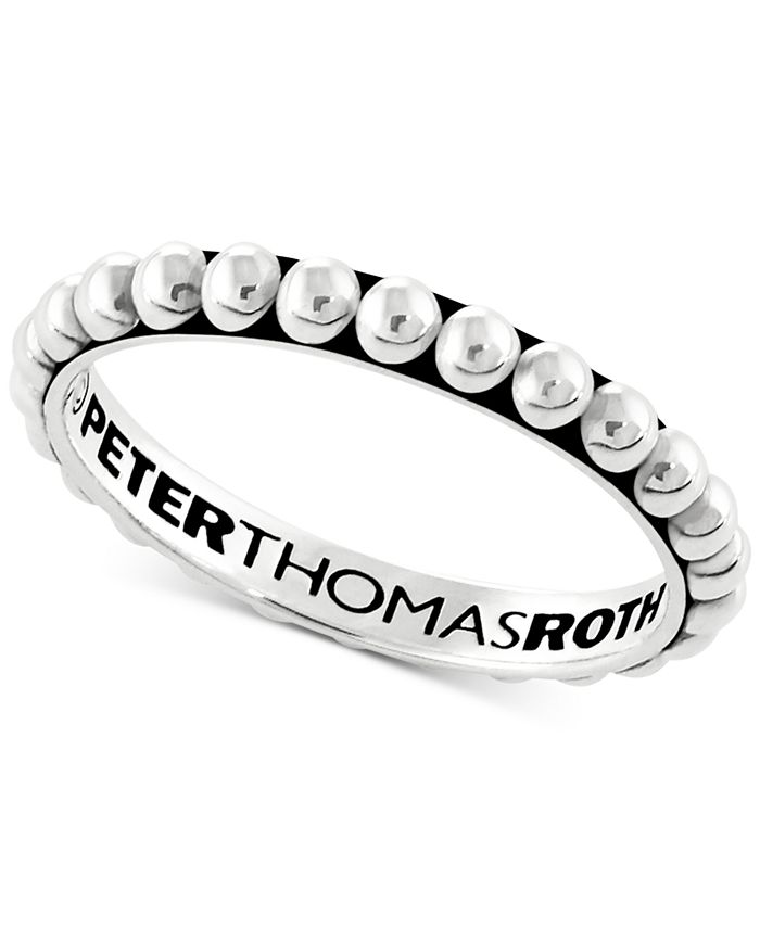 Peter Thomas Roth - Beaded Band in Sterling Silver