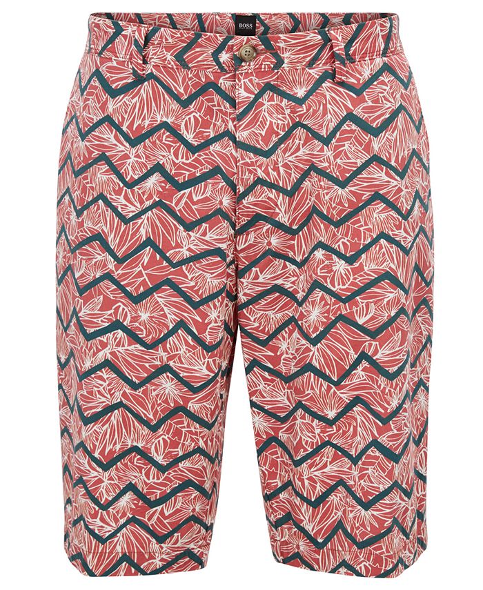 Hugo Boss BOSS Men's GraphicPrint Chino Shorts Macy's
