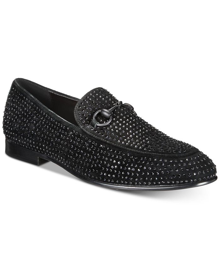 Tallia Men s Lorenzo Moc Toe Bit Stone Loafers Macy s