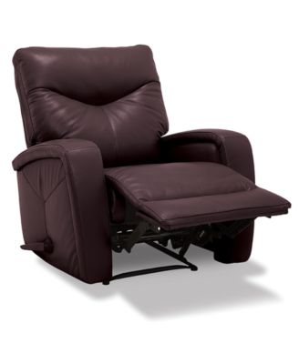 erith leather power rocker recliner