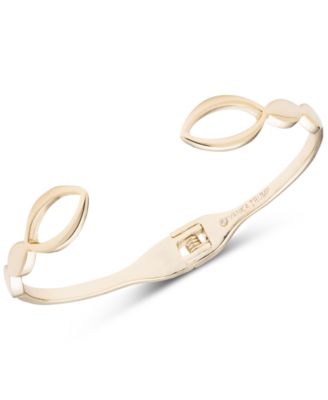 Ivanka Trump - Gold-Tone Openwork Hinged Bangle Bracelet