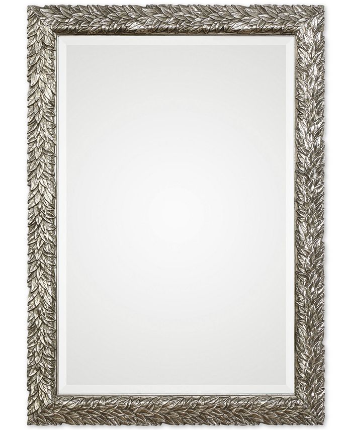 Uttermost - Evelina Silver Leaves Mirror