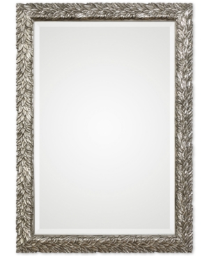 Shop Uttermost Evelina Silver Leaves Mirror