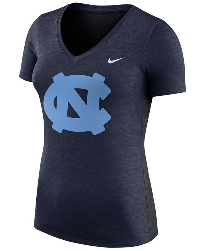 Nike Women's North Carolina Tar Heels Dri-Fit Touch T-Shirt - Macy's