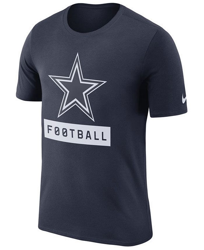 Nike Men's Dallas Cowboys Legend Football Equipment T-Shirt - Macy's