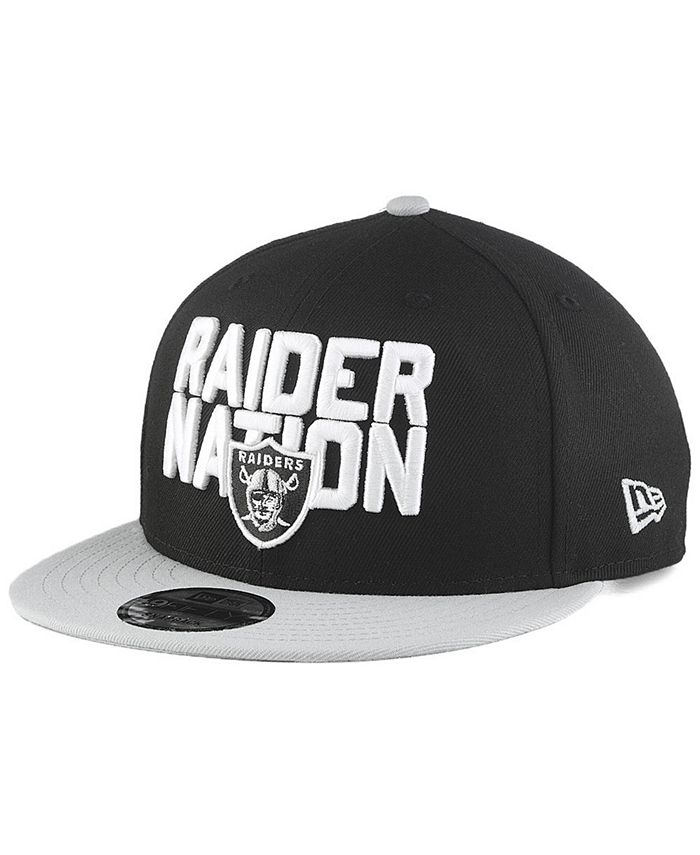 New Era Oakland Raiders Draft Spotlight 9FIFTY Snapback Cap Macy's
