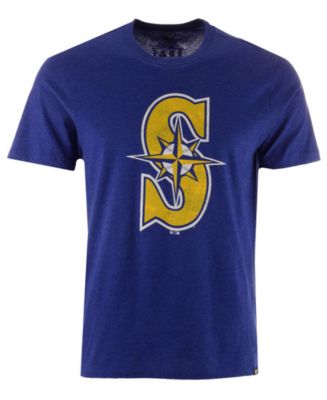 '47 Brand Men's Seattle Mariners Club Logo T-Shirt - Macy's