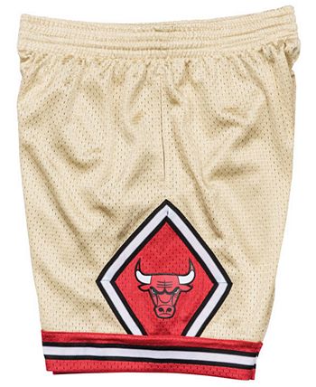 Mitchell & Ness Men's Chicago Bulls Gold Collection Swingman Shorts - Macy's