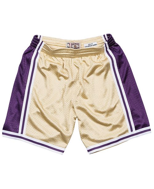 Mitchell Ness Men S Los Angeles Lakers Gold Collection Swingman Shorts Reviews Sports Fan Shop By Lids Men Macy S