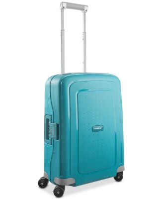 samsonite turquoise suitcase