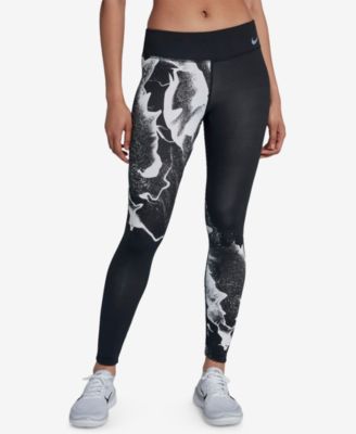 nike marble print leggings