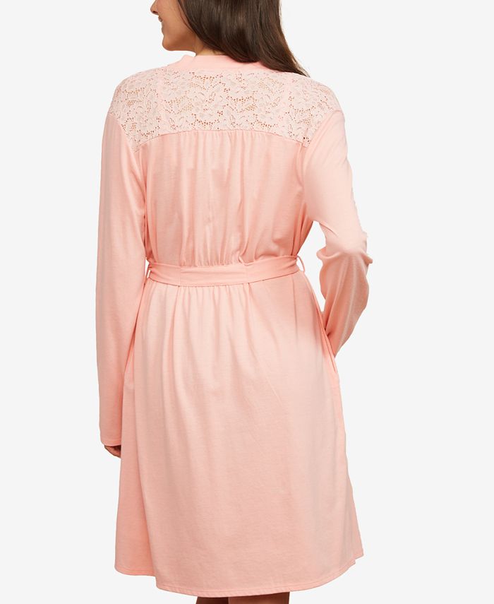 Motherhood Maternity Nursing Nightgown And Robe Macy's