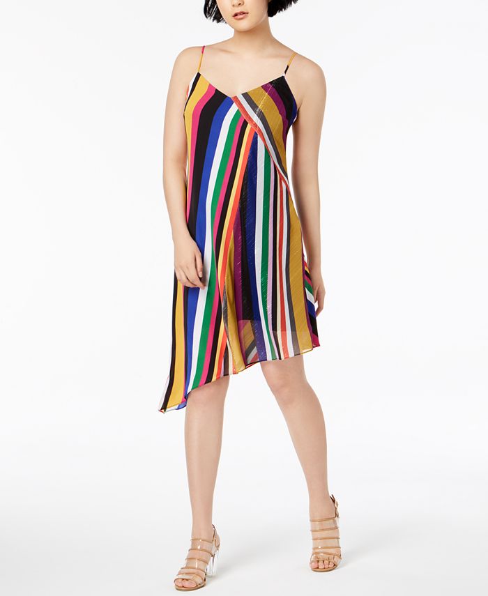 Bar iii striped dress on sale