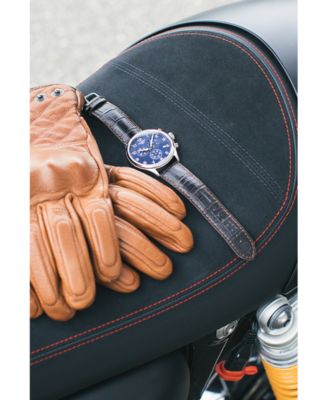 Men's Swiss Chronograph Chrono XL Classic T-Sport Brown Leather Strap Watch 45mm 