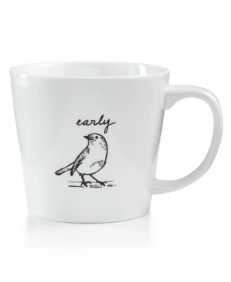 The Cellar Early Bird Large Mug, Created for Macy's - Macy's