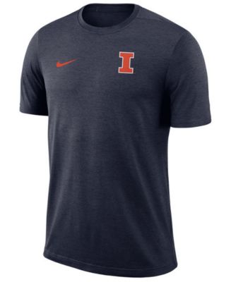 Nike Men's Illinois Fighting Illini Dri-Fit Coaches T-Shirt - Macy's