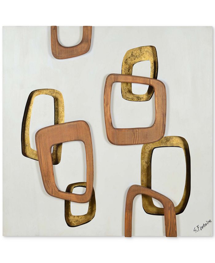 Furniture Maylie Large Square Wall Decor, Quick Ship Macy's