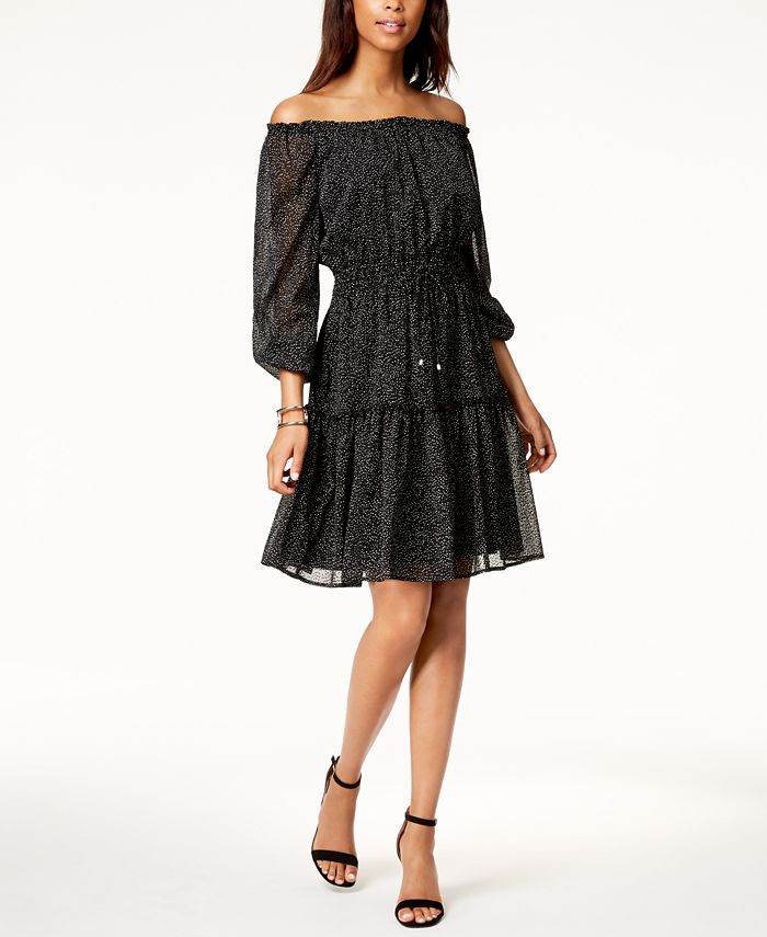 Tommy hilfiger off clearance the shoulder dress