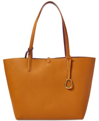 ralph lauren leather tote