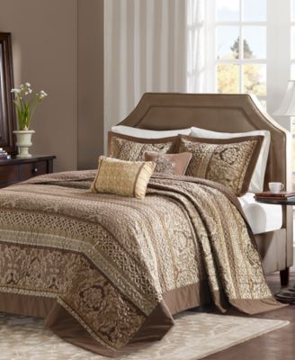 Bellagio Quilted 5-Pc. Bedspread Set, Queen