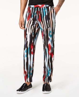 INC International Concepts - Men's Cropped Ikat Pants