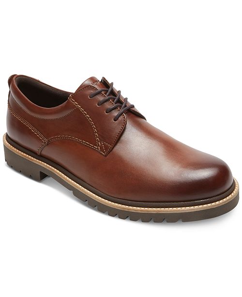 Rockport Men's Marshall Plain-Toe Oxfords & Reviews - All Men's Shoes ...
