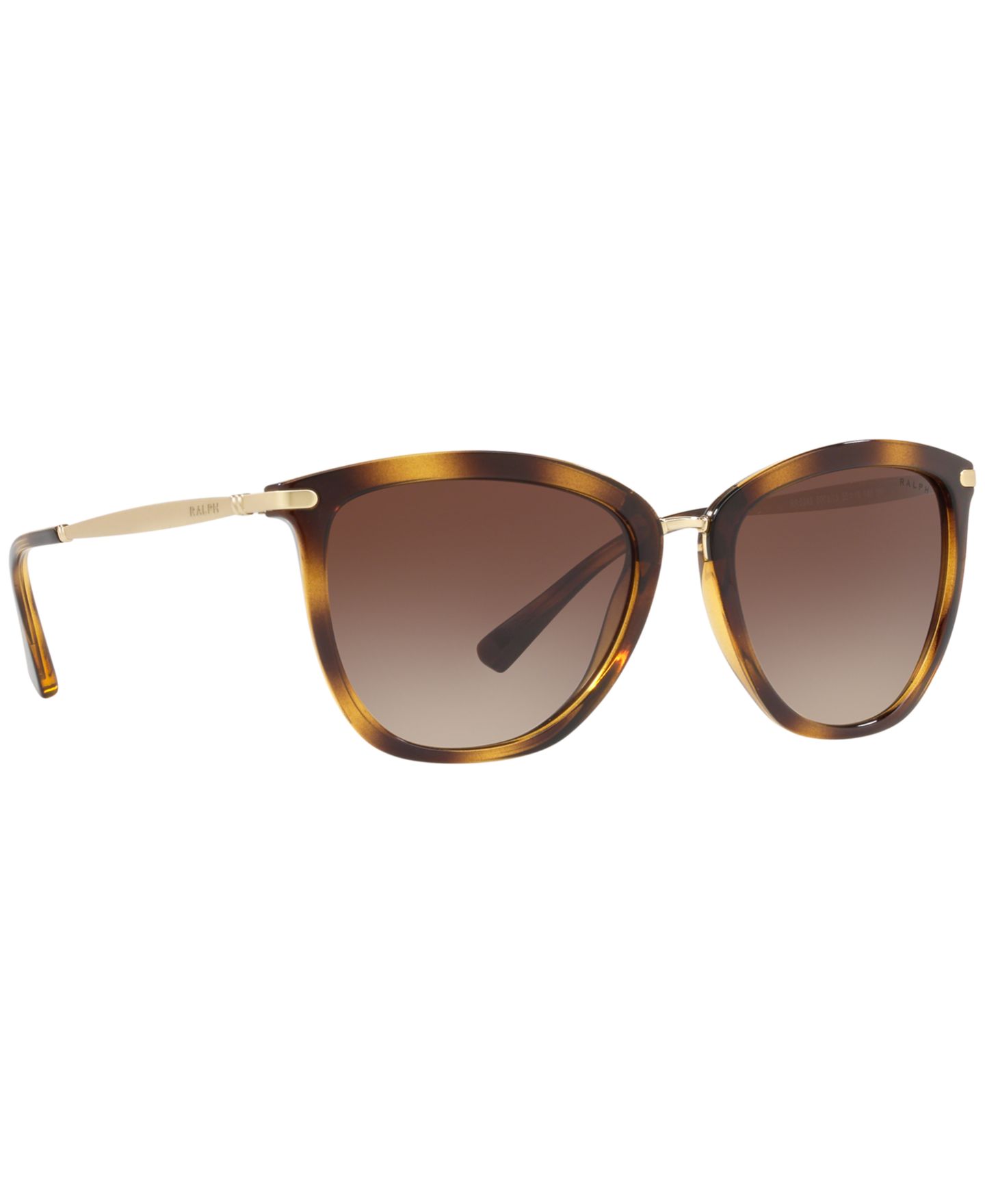 Женские солнцезащитные очки Ralph by Ralph Lauren Ralph Sunglasses, RA5245, цвет: Гавана / Градиентный коричневый — фото 3