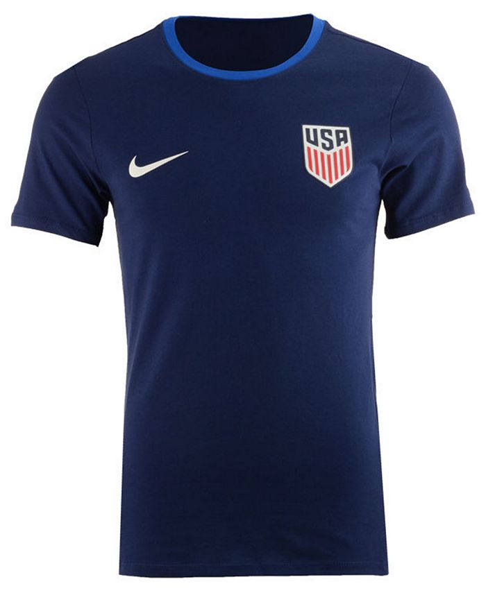 Nike Men's USA National Team Crest Ringer T-Shirt - Macy's