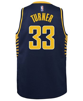 Indiana Pacers Nike Icon Edition Swingman Jersey - Navy - Myles Turner -  Youth