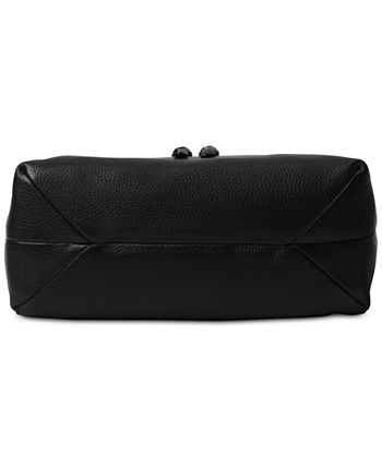 Rhea slim best sale pebble leather backpack