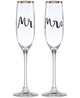 kate spade new york bridal party champagne flute